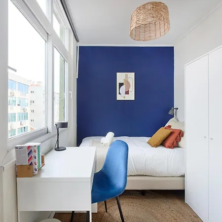 Apartamento Cozy In A Coliving In Arroios Lisboa